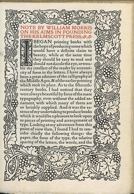 William Morris Poetry & Literature - Laura's Beau