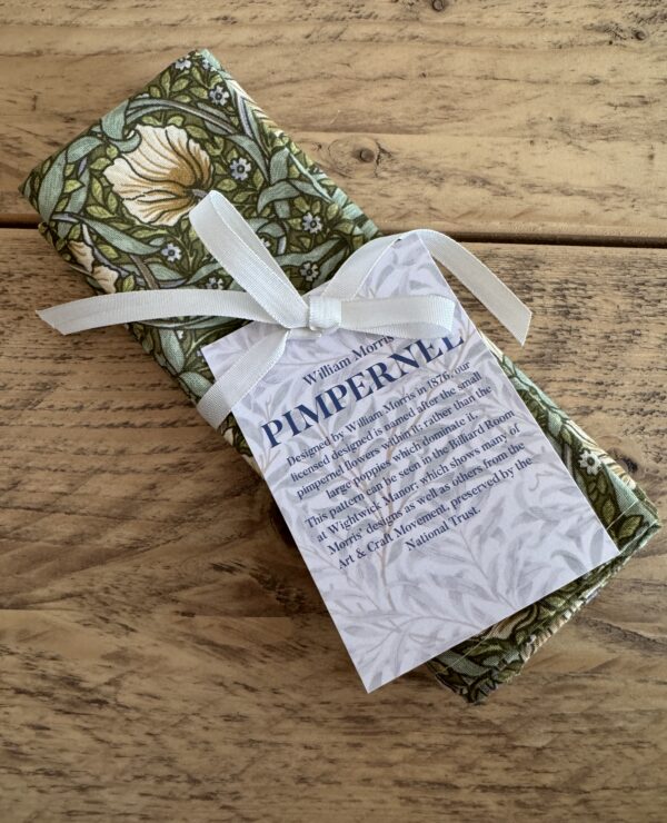 William Morris Pimpernel Green Two Napkin Pack