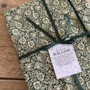 William Morris Mallow Forest Green 128 x 174cm Cotton Tablecloth