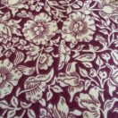 William Morris Mallow Wine 170cm Round Cotton Tablecloth