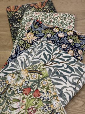 William Morris fabric bundle- heavyweight fabric, perfect for fat quarters and crafts bundle CF1Y